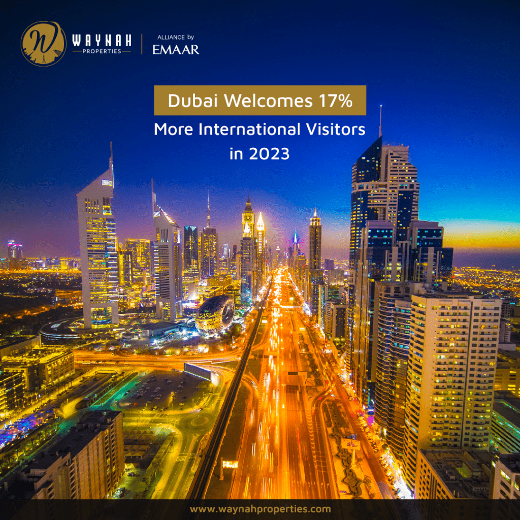 Dubai Welcomes 17Pc More International Visitors in 2023